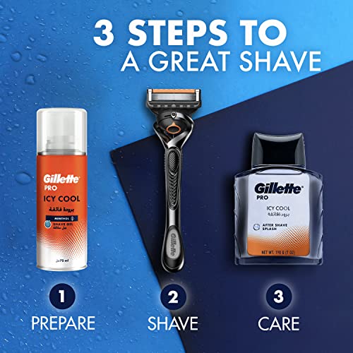 Gillette Pro Shave Gel Icy Cool Menthol 75ml