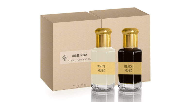 TSZ Scent Holiday Musk Collection ??Tahara & Black Musk 12ml Oil Perfume Gift Set, Unisex Long-Lasting Fragrance for Men & Women, 2 Pcs