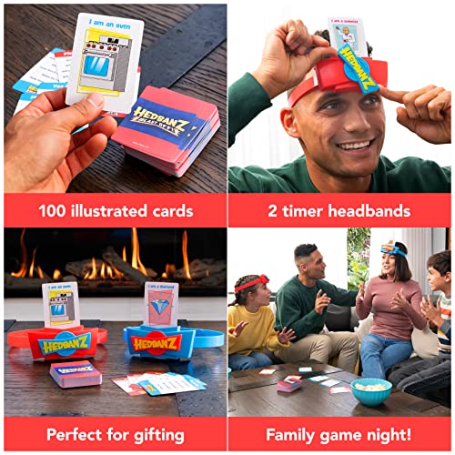 Spin Master Games Hedbanz Blast Off! Guessing with 25 Bonus Cards, for Kids and Families Ages 6 and up (Amazon Exclusive)