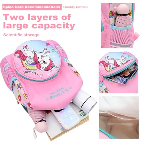 BananaHome Toddler Backpack Kids Cute Cartoon Schoolbag Lightweight Bookbags Daypack School Backpack with Adujustable Strap Small Preschool Daycare Bag for 3-6 years old Girls Boys Gifts