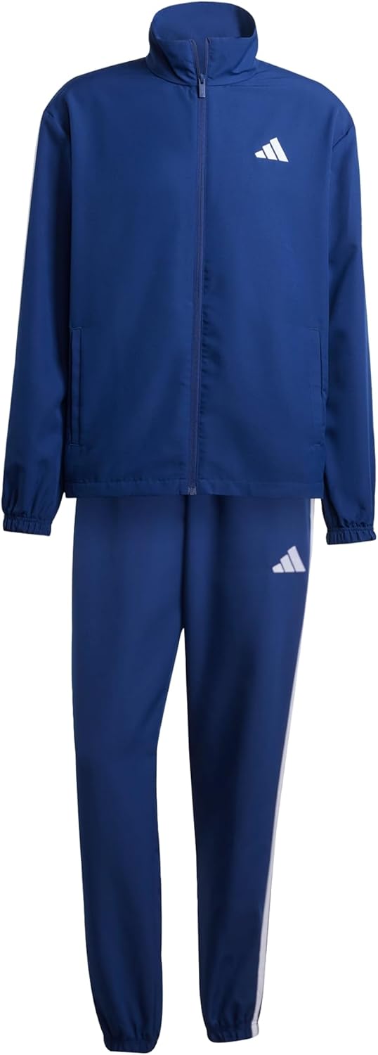 Mens Sportswear Basic 3-Stripes Woven Suits - DKBLUE
