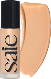 Glowy Super Skin Tint Liquid Foundation - Hydrating Serum Foundation with Lightweight, Medium Coverage - Formulated with Hyaluronic Acid to Hydrate, Brighten and Plump - Shade 11 (1.01 oz) - 1.01 Ounce (Pack of 1) Shade 11 - Light to Medium with Peach Undertones