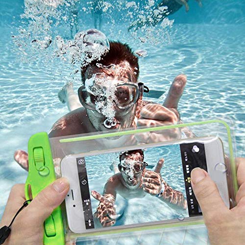 Fitto Universal Waterproof Phone Dry Bag Case ??Swimming, Underwater Mobile Phone Holder Cover, IPX8 Aqua Protection for Smartphones & Accessories