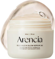 Rice Mucin Overnight Glow Face Mask Serum 30, 1.76 oz, Plumps Skin with Hyaluronic Acid