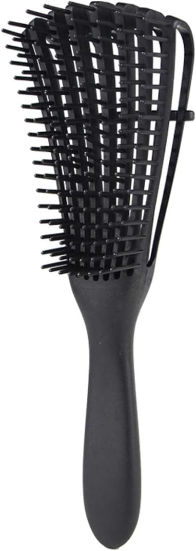 Uddiee Hair Detangler Brush Natural Wet Detangling Brush for Kinky Curly Hair, Assorted