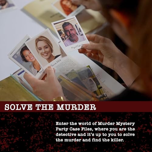 Murder Mystery Party Case Files: Underwood Cellars Unsolved Mystery Detective Case File Game Play Alone, W/ Friends, Family Or For Couples Date Night Ages 14+ From University Games , Brown