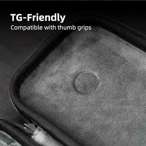Skull & Co. Portable Hard Shell Protective Travel Carrying Case for PlayStation Portal - Black