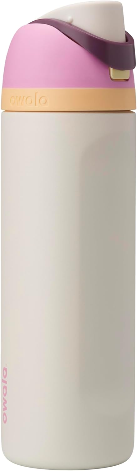 FreeSip - Stainless Steel - 32-oz. - Mint/Purple (Beach House) (Amazon) (A7) - Daybreak 24 Ounces