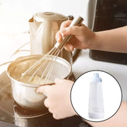 Pancake Batter Dispenser - Kitchen Tool for Cupcakes, Crepes, Waffles & Cookies - Liquid Batter Mix Dispensing Bottle with Measurement Marks, Easy Squeeze