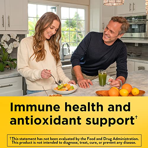 Nature Made Vitamin C 1000 mg, Dietary Supplement for Immune Support, 100 Tablets, 100 Day Supply