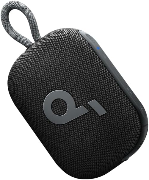 soundcore by Anker Select 4 Go Speaker, IP67 Waterproof, 20H (White) - Black