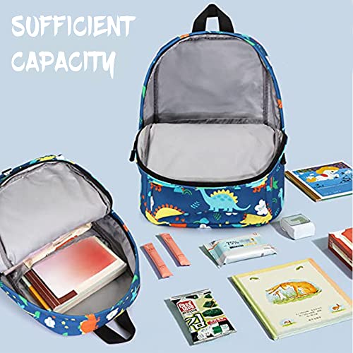 Masroo Kids Backpack Lightweight Children's Nursery School Bag for Toddler Kindergarten Preschool Boys Girls, BLUE - L