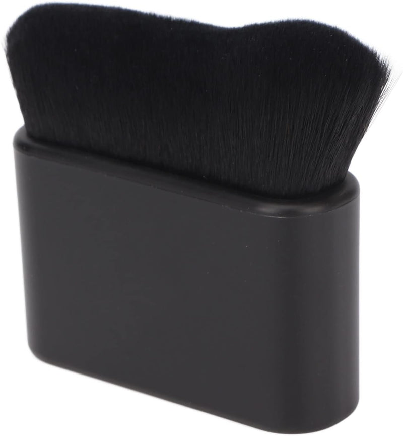Cryfokt Tanning Brush, Self Tanner Brush Black Body Makeup Sturdy Maximum Coverage for Women for Home
