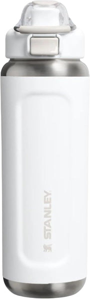 Wellspring Bottle 0.7L - Cold For 12 Hours - Iced For 40 Hours - BPA-Free Recycled Stainless Steel Flask - Leakproof - Dishwasher Safe - Rose Quartz - Frost