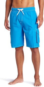 mens Pismo Swim Trunks (Regular & Extended Sizes) Swim Trunks - Lake Blue