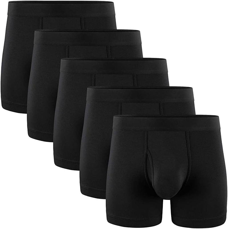 Natural Feelings Mens Boxer Shorts Soft Cotton Men Pack Breathable Mens Underwear Boxer Briefs