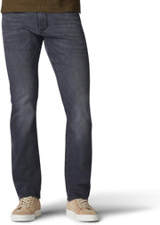 mens Modern Series Extreme Motion Slim Straight Leg Jean Jeans - gray
