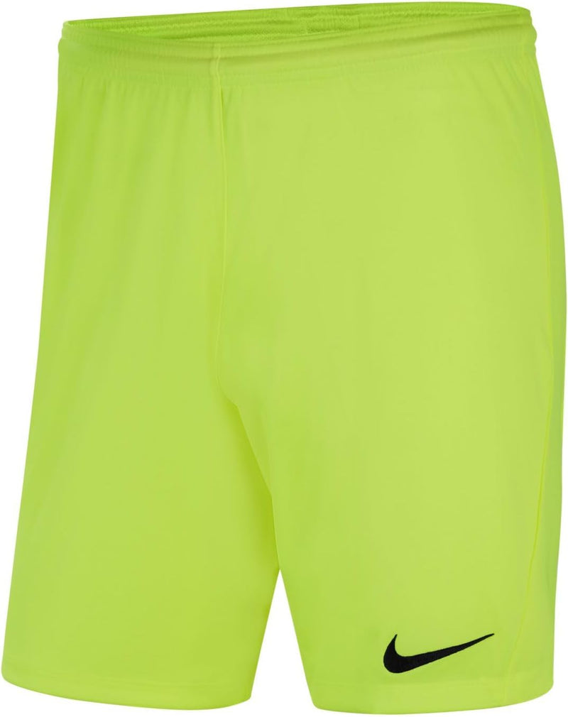 Men's Dri-fit Park 3 Football Shorts - Volt/(Black)