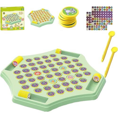 Flip Chess Memory, Flip Chess Memory Board Game, 4 Player Flip Chess Memory Game, Fruit Flip Chess Memory, Animal Flip Chess Memory Chess Game For Kindergarten Gathering Activity (Fruit)