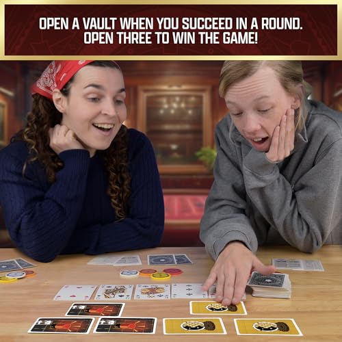 Thames & Kosmos The Gang | Co-Operative Poker | Family Game | Game Night | Strategy Game | Ages 10+