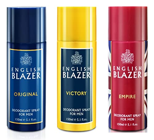 English Blazer Assorted 150ml 2 +1 Body Spray