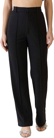 Women KTTWOMENSPANT151 Casual Pants (pack of 1) - Black