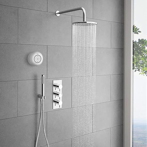 LEICKE Bluetooth Shower Speaker, Bluetooth Speaker Shower, Dust/Steam/Waterproof Shower Speaker with Suction Cup, Small Portable Wireless Speaker for Bathroom, Beach, Sauna, etc.