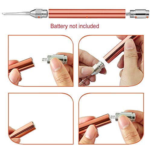 Baby Ear Wax Cleaner Flashlight Earpick Ear Wax Remover Led Ear Curette Spoon Ear Care Tool Red