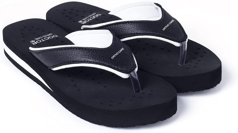 DOCTOR EXTRA SOFT Ortho Care Diabetic Orthopaedic Pregnancy Super Comfort Dr Flipflops and House Slippers For Women's and Girl's D-18