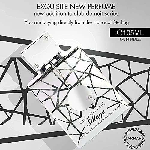 Armaf Club De Nuit EDP/EDT Best 3 Piece Gift Sets - Milestone EDP 105ML Gold, Sillage EDP 105ML Silver, Club De Nuit Intense EDT 105ML Black - perfume for men - perfume for women