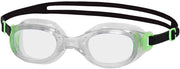 Speedo Futura Classic 8-10898B572 Goggles, Black/Lava Red/Smoke, One size, Adult - Adult Green/Clear