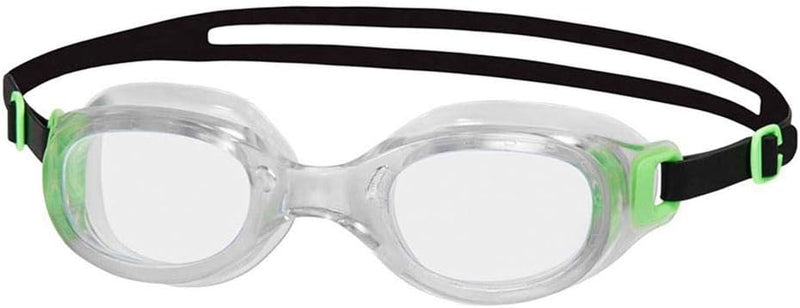 Speedo Futura Classic 8-10898B572 Goggles, Black/Lava Red/Smoke, One size, Adult - Adult Green/Clear