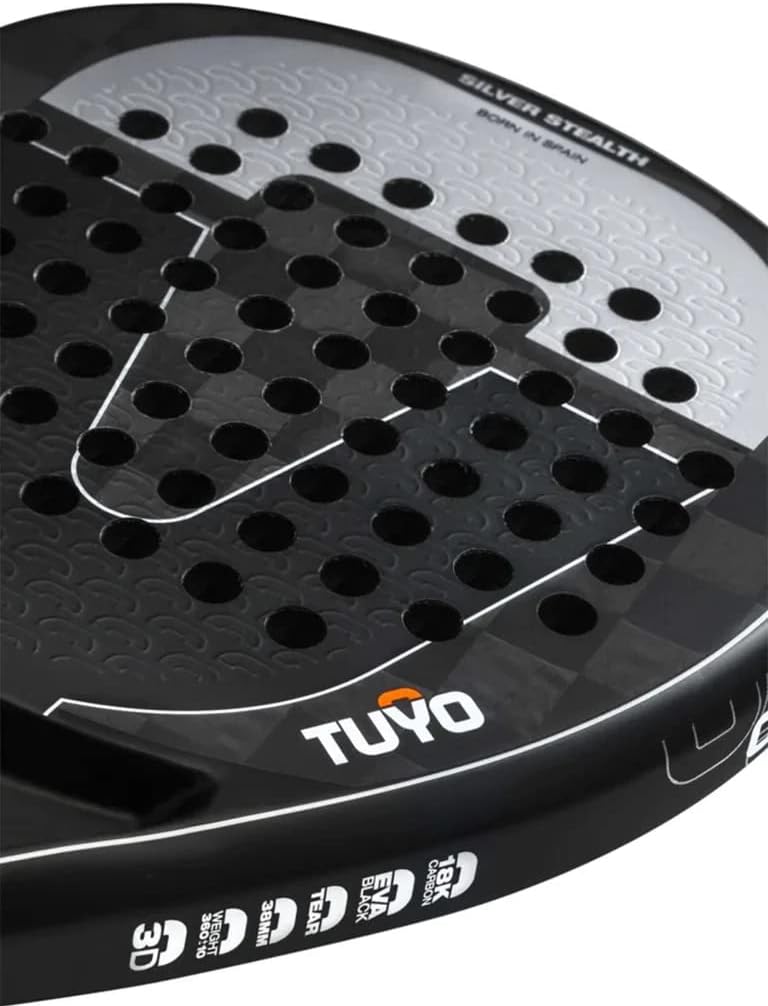 TUYO SILVER STEALTH PADEL RACKET