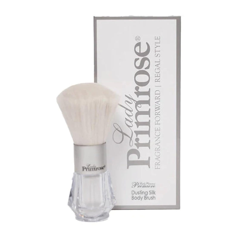 Lady Primrose, Premiere Body Brush with Dusting Silk