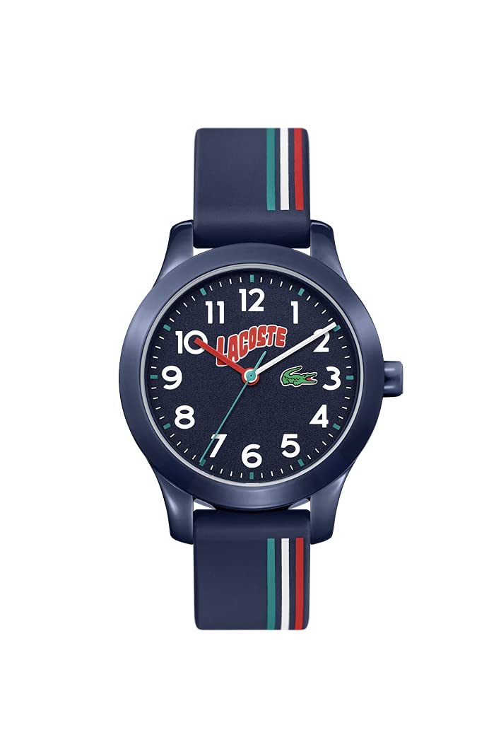 Lacoste Kids's Blue Dial Multiple Color Silicone Watch - 2030028