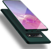 X-Level Samsung Galaxy S10 Plus Case,X-Level Slim Fit Soft TPU Ultra Thin S10 Plus Mobile Phone Cover Matte Finish Coating Grip Phone Case for Women Compatible Samsung Galaxy S10 Plus (2019) - Midnight Green