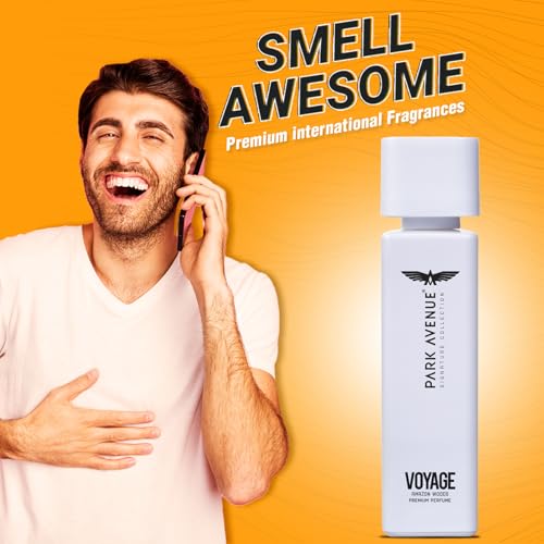 Park Avenue Voyage Signature Collection | Perfume for Men | Fresh Long-lasting Aroma ??Amazon Woods Premium Perfume | 120ml