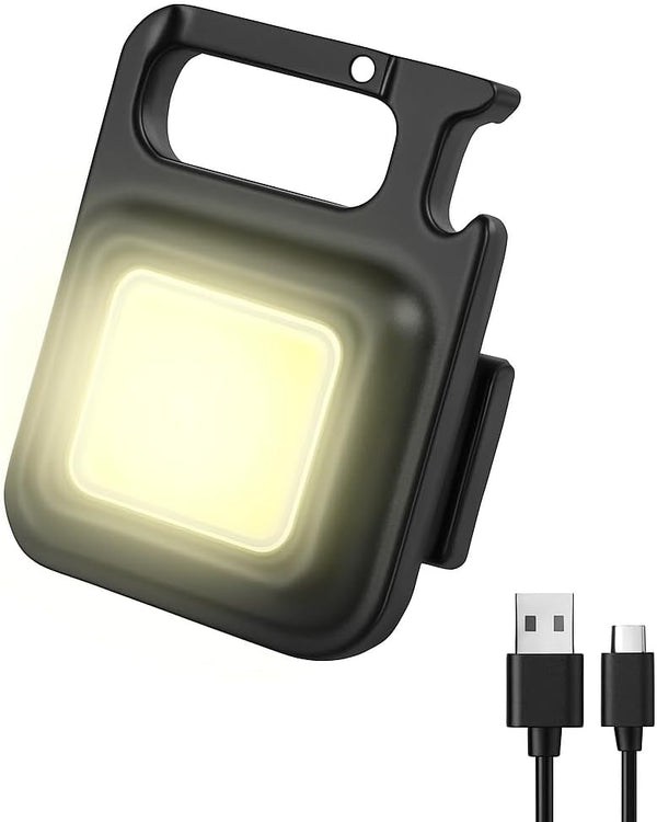 Fitto Portable Rechargeable Mini Emergency Light Compact, Energy-Efficient LED Light for Power Outages, Camping, Travel, and Outdoor Use Long Battery Life, Lightweight & Convenient Design