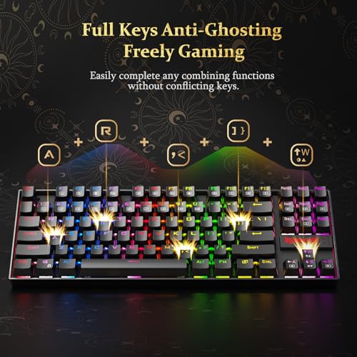 Redragon K552-Rgb Kumara Rgb Led Backlit Mechanical Gaming Keyboard (Black)