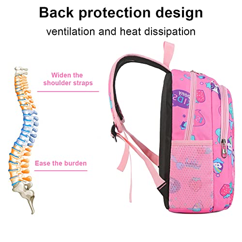 TOMVAES Unicorn Kids Backpack,Girls Backpack for School, Children Casual Daypack Book Bag Rucksack,Perfect for Daycare and Preschool