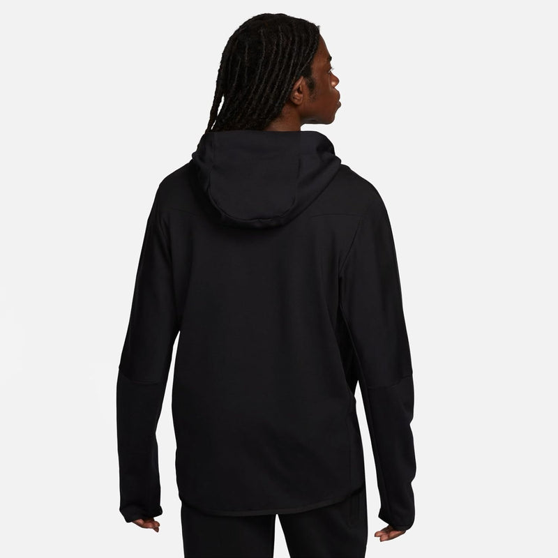 Men's M Nk Tech Fz Lghtwht Sweatshirt - BLACK/(BLACK)