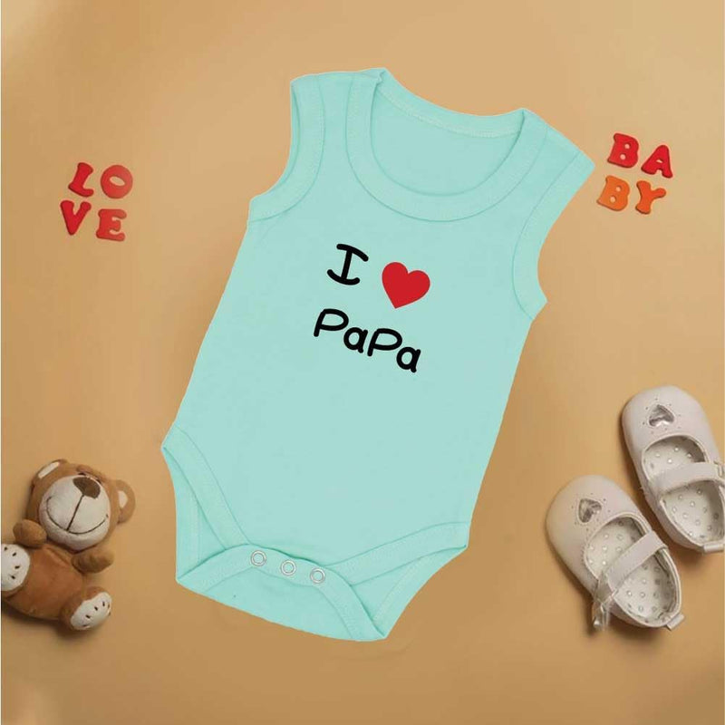 Pack of 2 Unisex Baby Romper with Mama and Papa Printed Design for Newborns,Infants, Toddlers Sleeveless Jumpsuit Snap Closure for Easy Diaper Changes Ideal for Baby Shower