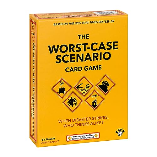 Moose THE WORST-CASE SCENARIO CARD GAME - All New Family/Party Game | 0% Trivia, 100% Humorous Fun