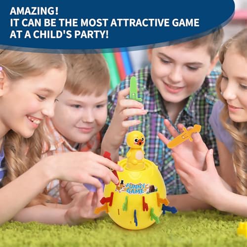 MAKINGTEC Pop Up Kids Game, Dinosaur Action Board Game Family Fun Activity Preschool Children's Game Classic Board Game Toddler Action Game or 3 4 5 6 7 8 9 10 11 Year Old Boys Girls Children Toddlers