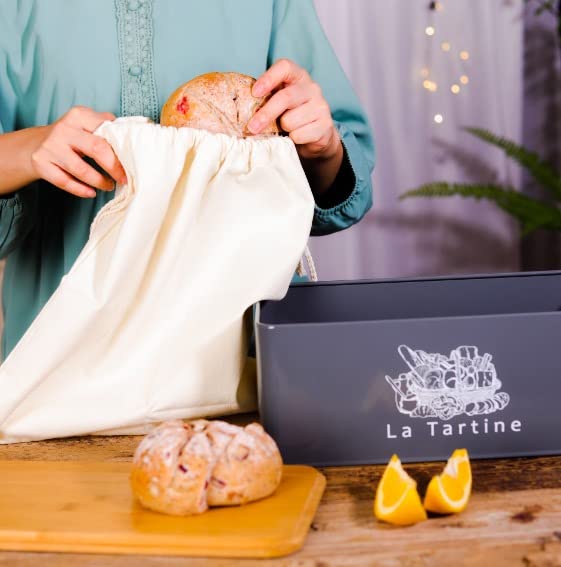 Best Bread bin - Best Bread box - Farmhouse bread box - Bread basket - Boite � pain - La Tartine - By Placed-Company (the only official owner)