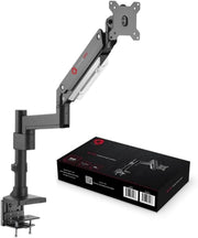 GAMEON GO-5336 Single Monitor Arm for Gaming and Office Use Fits 17" - 32" Screens Each Arm Supports Up to 9 KG - 17"-49"( upto 15KG) SINGLE MONITOR ARM