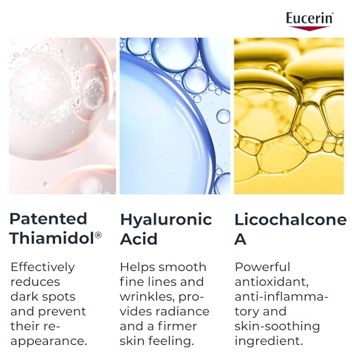 Eucerin Even Pigment Perfector Dual Face Serum Cream, Reduces Pigment Spots, Plumps up Wrinkles, Refines Skin Texture, Suitable for All Skin Types, 30ml