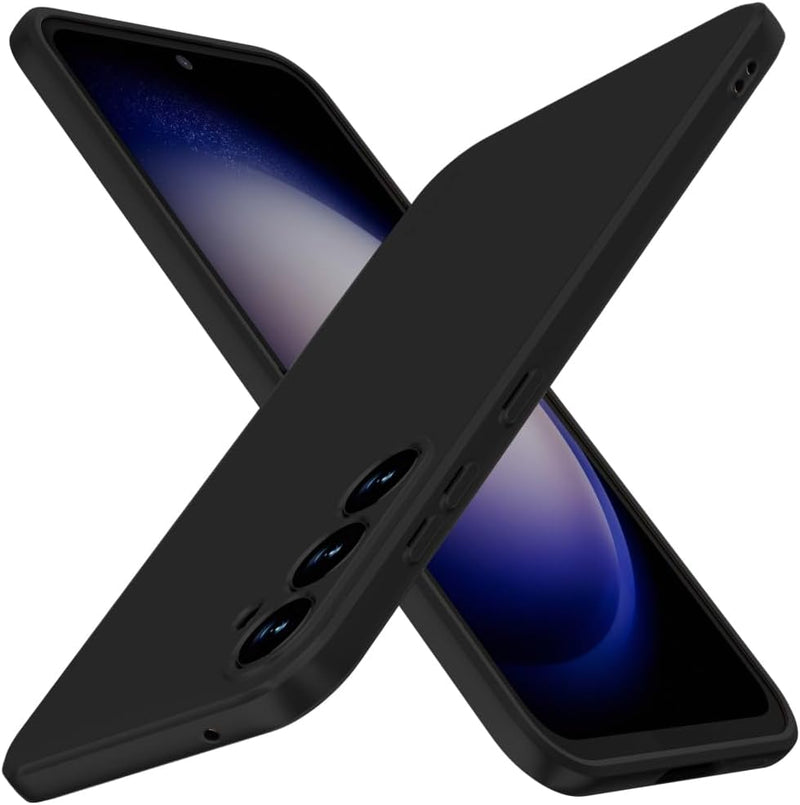 X-Level Samsung Galaxy S23 Ultra Case Slim Fit Soft TPU Super Thin Guardian Series S23 Ultra Phone Back Cover Light Protective Matte Finish Coating Cases-Blue - Galaxy S23 FE Black