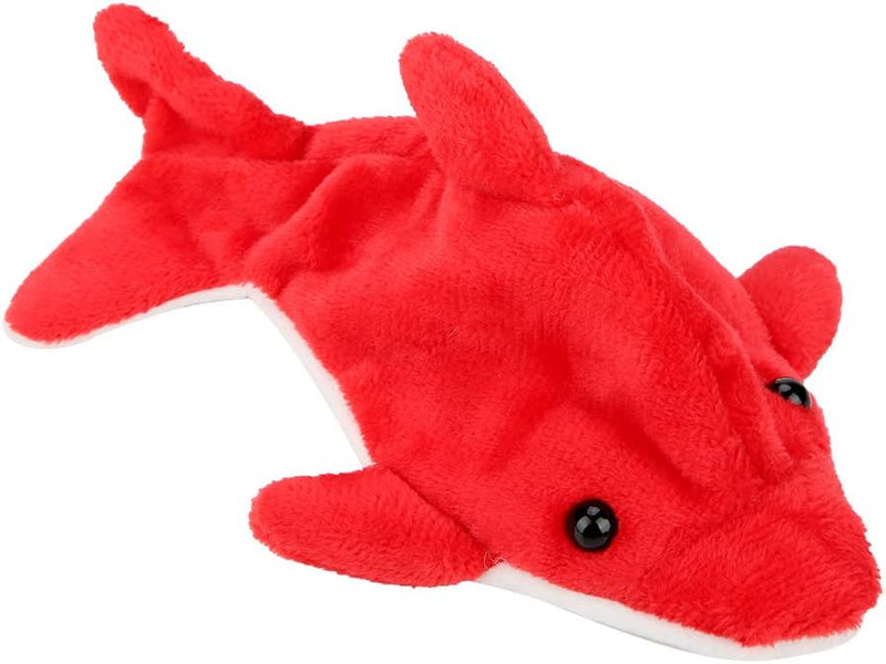 Baby Cute Cartoon Dolphin Bathing Swimming Pool Float Toy Water Play Toys (Red)