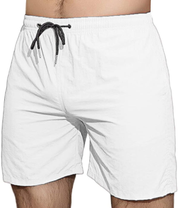 Dress Cici Boy’s Swim Trunks, Beach Shorts, 100% Quick Dry Polyester, No Stretching 4 Inch Men’s Trunks Shorts